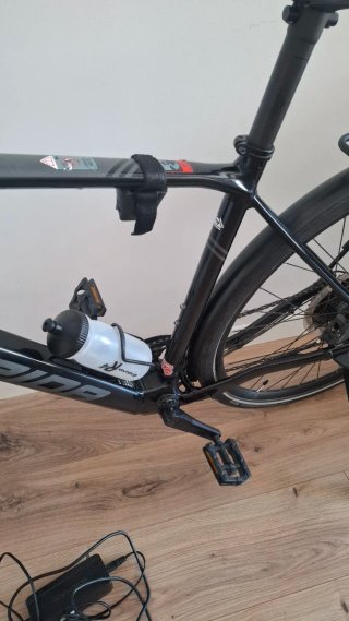 Bicicleta Eléctrica Merida Gravel Negra