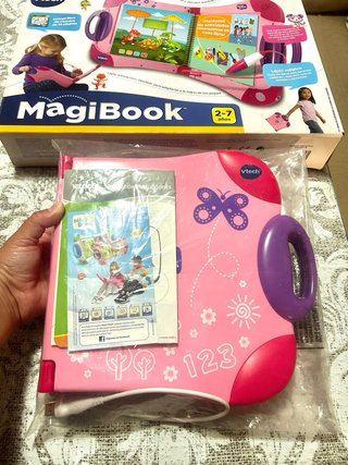 VTech MagiBook Rosa con Libros