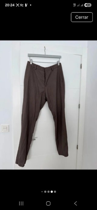 Traje Zara Marrón