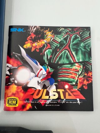 PULSTAR SNK Neo Geo AES NeoGeo NG Jap