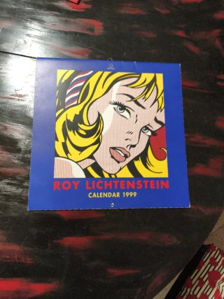Calendario Roy Lichtenstein 1999