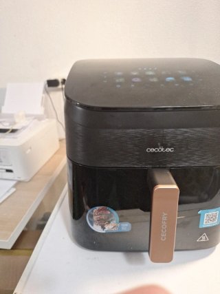 Cecotec Freidora Aire 8.5L Doble Grill