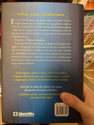 Trono de Cristal Sarah J. Maas Edición Especial