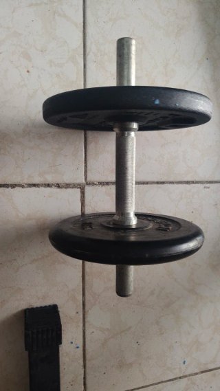Material gimnasio en casa GYM