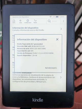 Amazon Kindle Paperwhite 6
