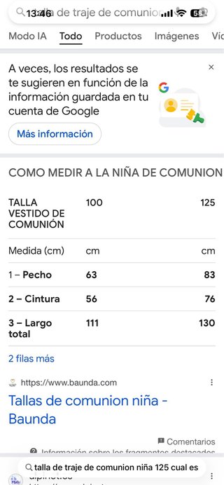 Elegante traje comunión blanco talla 14.
