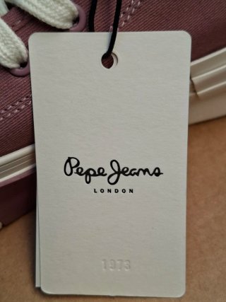 Zapatillas altas rosas y blancas