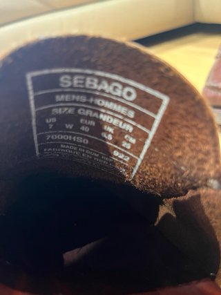 Zapatos Sebago Marrones Hombre