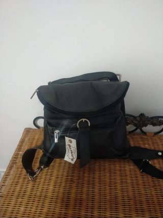 Mochila Darus Piel Ubrique Negra