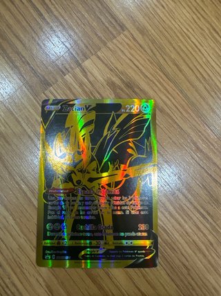 5 Cromos Pokémon Dorados GX V VMAX
