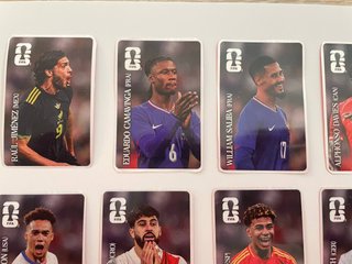 Colección 10 cromos Coca-Cola Mundial 2026