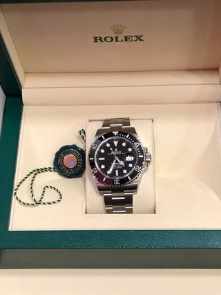 Rolex submariner date acero