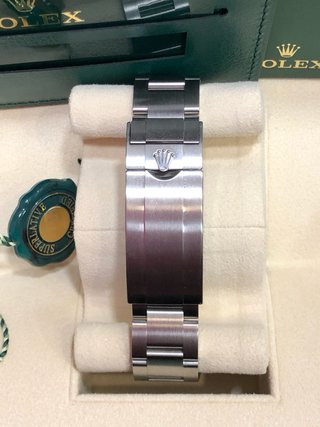 Rolex submariner date acero