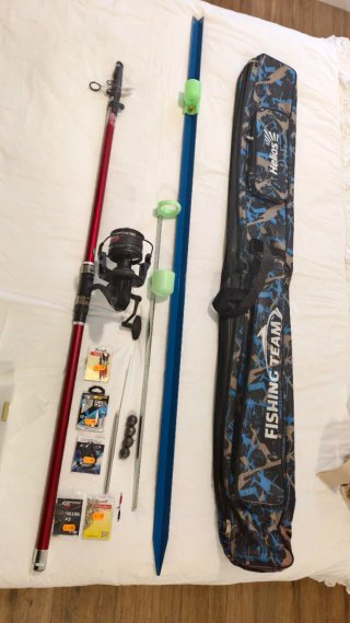 Pack Caña de Pescar con Accesorios