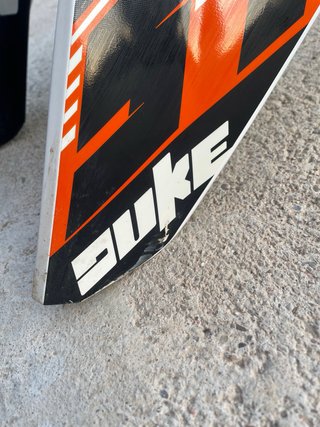 Cubre depósito KTM Duke Blanco