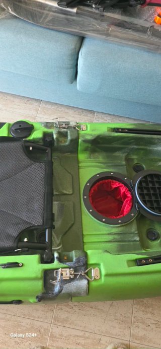 Kayak modular con pedales individual