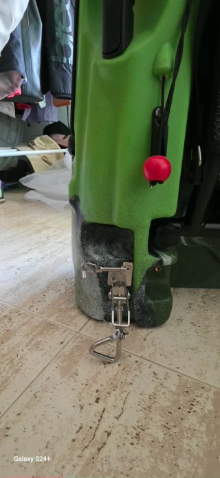 Kayak modular con pedales individual