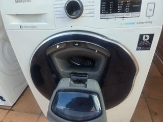 Lavadora secadora Samsung ecobubble 8 y 6