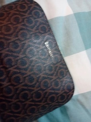 Neceser Calvin Klein Monogram Marrón