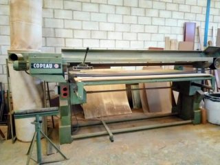 Lijadora de banda COPEAU motor para subir y bajar