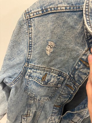 Giacca di Jeans Denim chiaro donna Terranova taglia M