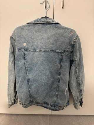 Giacca di Jeans Denim chiaro donna Terranova taglia M