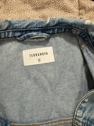 Giacca di Jeans Denim chiaro donna Terranova taglia M