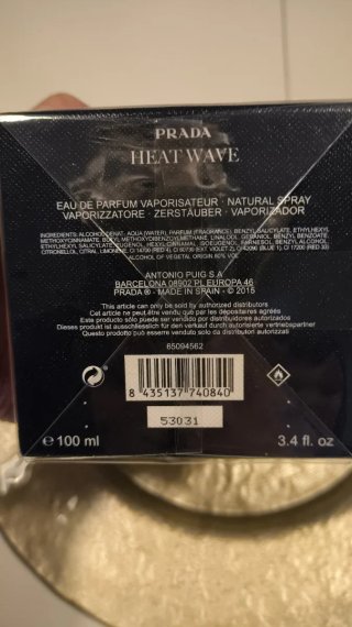 Prada Olfactories Heat Wave 100ml + Bolsa de Seda