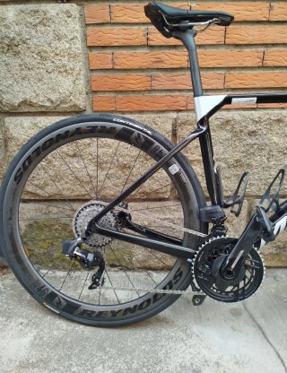 Bicicleta de carretera Merida sciltura 9000.