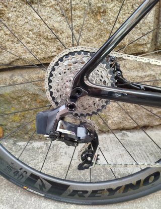 Bicicleta de carretera Merida sciltura 9000.