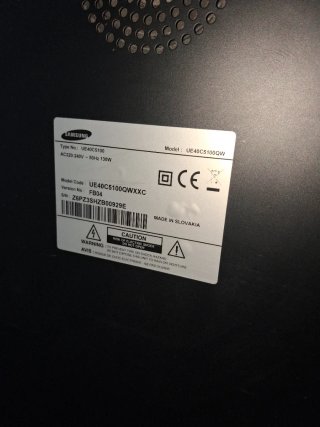 Televisor Samsung HDMI/DVI Negro
