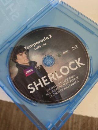 Sherlock Blu-ray 3 Temporadas