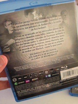 Sherlock Blu-ray 3 Temporadas