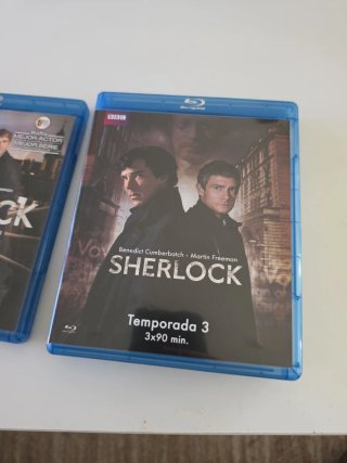 Sherlock Blu-ray 3 Temporadas