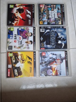 Pack 6 Juegos PS3