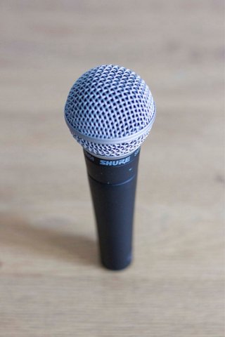 Micrófono Shure SM58 Negro
