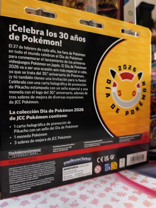 Blíster 30 Aniversario Pokémon Day
