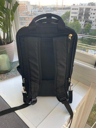 Mochila Cabina Convertible Trolley Negra