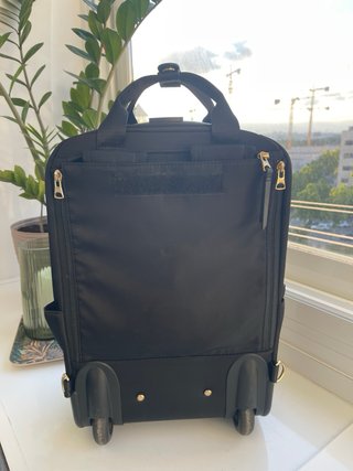 Mochila Cabina Convertible Trolley Negra