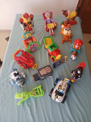 30 EUROS, LOS 2 LOTES DE JUGUETES DE MI PERFIL!!