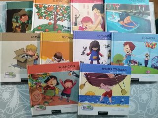 Libros infantiles. Leo paso a paso.