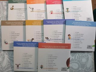Libros infantiles. Leo paso a paso.