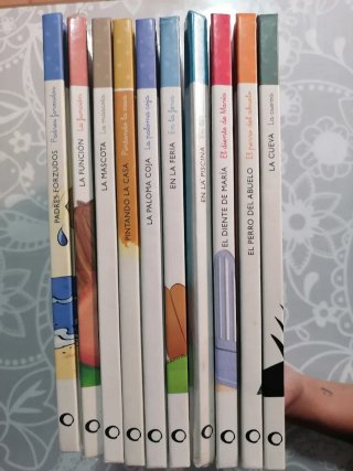 Libros infantiles. Leo paso a paso.