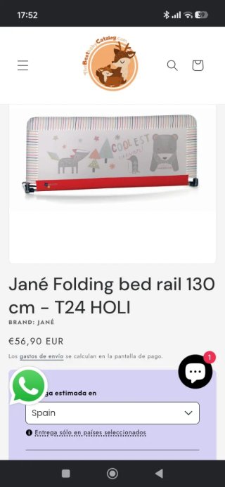 Barrera de Cama Jané