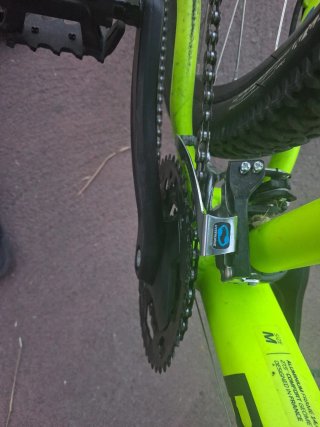 Bicicleta Rockrider 29 Neón