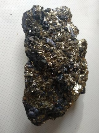 Minerali Pirite, Sfalerite e Galena