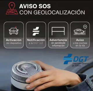 Baliza emergencia V16 IOT Certificada DGT