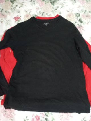 Camisetas manga larga hombre