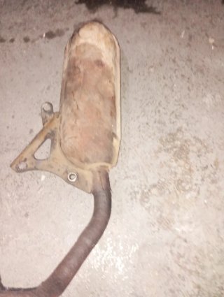 Tubo de escape Yamaha Jog R