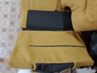 Sofá Mostaza 2 Plazas